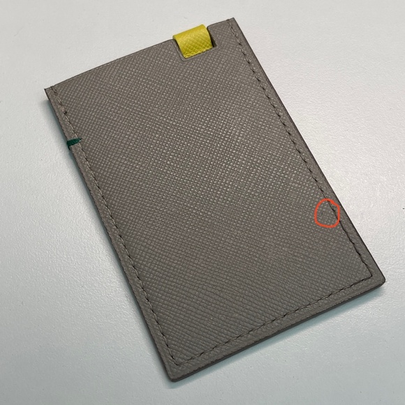 NEW in box ROLEX Hand Mirror in leather case grey yellow Limited Edition RARE - Picture 9 of 9